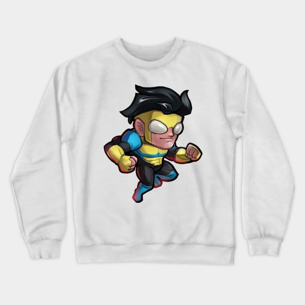 Invincible Crewneck Sweatshirt by mprokolo corgi